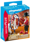 PLAYMOBIL - 70874 - Menininkas su poniu - Specialus plius personažas - Priedai - Vaiki&scaron;kas žaislas