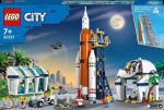 LEGO&reg; City &ndash; raketų paleidimo bazė &ndash; erdvėlaivis vaikams &ndash; 60351