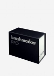 Teptukinių markerių rinkinys Brushmarker Pro Minibox Karin, 26 spalvų + blenderis