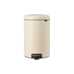 Brabantia &scaron;iuk&scaron;liadėžė NewIcon, 20 l, kreminės spalvos