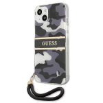 Guess GUHCP13MKCABBK dėklas, skirtas iPhone 13, juodas