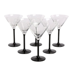 Onyx martinio taurės, 6 vnt. 260 ml