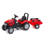 Case IH pedalinis traktorius su priekaba, Falk
