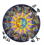 Medinė dėlionė Zodiakas, 34 cm
