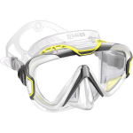 Nardymo Kaukė Mares Pure Wire Mask White Silicone-Yellow