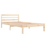 Lovos rėmas vidaXL 810420, 100x200 cm, rudas