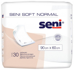 Sugeriantys paklotai Seni Soft Normal, 90x60 cm, 30 vnt.