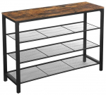 Batų lentyna Songmics 72, juoda/ruda
