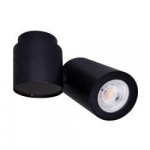 Lubinis &scaron;viestuvas Maxlight Barro kolekcija juodos spalvos 1xGU10 C0035