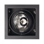 &Scaron;viestuvas Maxlight Matrix kolekcija juoda 18,5x18,5cm 1xGU10 H0048