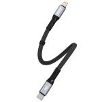 Dudao Dudao L10P Lightning - USB-C PD 20W laidas 0.23m - juodas