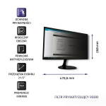 Qoltec 51055 Privacy filter 21.5" | 16:9