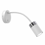 Flex sieninis &scaron;viestuvas JOKER WHITE/CHROME 1xGU10