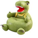 Vaiki&scaron;kas pufas/kėdė - Žalias DINO