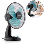 Stalinis ventiliatorius &Oslash; 30 CM 35W Juoda-mėlyna