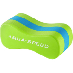 Aqua-Speed plaukimo lenta Eight "3" Junior žaliai mėlyna col. 04