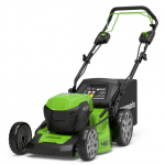 Akumuliatorinė savaeigė vejapjovė Greenworks GD24X2LM46SP 2x24 V, be akumuliatoriaus ir pakrovėjo