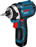 Bosch Professional GDR 12V-105 smūginis atsuktuvas + 2 akumuliatoriai 2,0Ah + LBOXX 2600 aps/ min - 06019A6977
