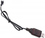1 vnt. SM-2P USB įkroviklio kabelis 250 mAh i&scaron;ėjimo RC automobilis, skirtas 6 V Ni-Mh akumuliatoriams