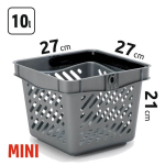 Prekybinis krep&scaron;elis MINI ECO recycled, 10l
