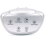 Muzikinė naktinė lempa Brevi, balta