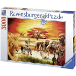 Dėlionė Ravensburger Savanos gyvūnai, 3000 d.