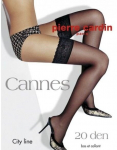 Prilipinamos kojinės moterims Pierre Cardin Cannes, smėlio spalvos, 20 DEN