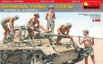 Klijuojamas Modelis MiniArt 35278 German Tank Crew Afrika Korps Special Edition 1/35