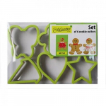 Riposo sausainių kepimo formelių rinkinys, 6 dalių