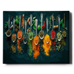 Tapyba pagal skaičius Prieskonių ry&scaron;kumas Oh Art!, 40x50 cm