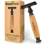 Daugkartinis bambukinis skustuvas Bambaw Classic Black
