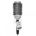 Apvalus plaukų &scaron;epetys Olivia Garden Essential Blowout Classic Silver, 55 mm, 1 vnt.