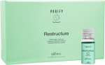 Atstatomasis losjonas pažeistiems plaukams Kaaral Restructure Express, 12 x 10 ml