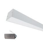 Pavir&scaron;inio montavimo led profiliai s77 24w 4000k 600mm baltas + avarinis rinkinys