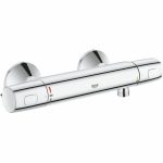 Grohe thermostatic mixer shower Precision trend, wall mounting, anti-cross protection, 1/2 threaded connection, chrome, 34229002
