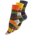 Vilnones kojinės moterims Vincent Creation&reg; Hygge, įvairių spalvų, 3 poros
