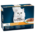 Gourmet Perle su kalakutiena, tunu, antiena ir ėriena, 12x85 g