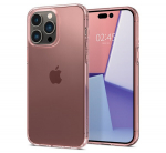 Spigen Crystal Flex, rose crystal - iPhone 14 Pro Max, Rožinis