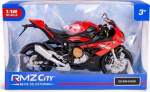 Rmz Hobby 1:12 Bmw S1000rr 2020 Raudonas Motociklo Modelis