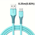 33W 3A USB Laidas Greitas Krovimas Su LED Indikatoriumi, Mėlyna