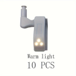 10 vnt. LED vyrių &scaron;viesos automatinė spinta floodlight. , &Scaron;iltas