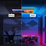 Alexa LED &scaron;viesos juosta su programėle ir balsu , 1M / 3,28FT