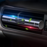 Automobilio kvapo difuzorius, aromaterapinis gaiviklis spaustukas , Juoda