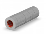 Izoliacinė juosta ERKO 15mm x 10m Pilka 10 vnt. nustatyti, PVC elektros kabelių remontas, labai lankstus ir stipriai klijuojantis