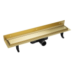Du&scaron;o latakas Laveo Basso 2in1, 60 cm, Gold (montuojamas prie sienos)