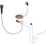 Sifonas plautuvėms Laveo OKS_R63T, Rose gold