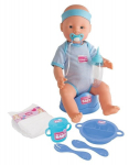 Lėlė kūdikis su aksesuarais Simba New Born Baby, 43 cm