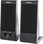 "defender" garsiakalbiai spk-170, 2.0, 4 w, juodi, garsumo reguliatorius, magnetinis ekranuotas korpusas, 200 hz ~ 18 khz