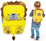 Mokyklinė kuprinė Trunki ToddlePak Liūtas, geltona
