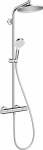 Hansgrohe Crometta S 240 1jet termostatinė du&scaron;o sistema, chromas, 27267000